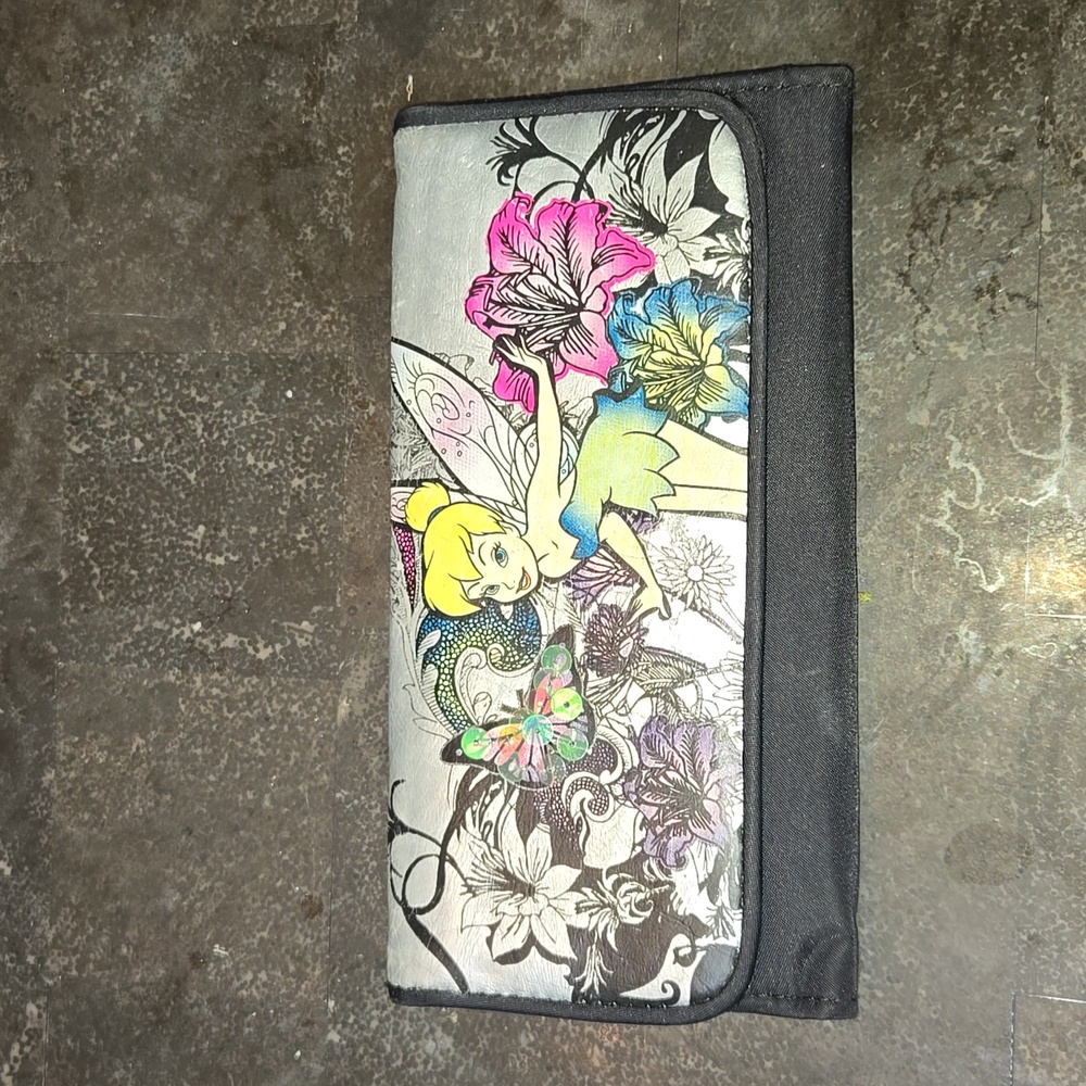 "Vintage" "WonderFul World Of Disney" RARE "Tinker Bell" Girls Wallet/Organizer